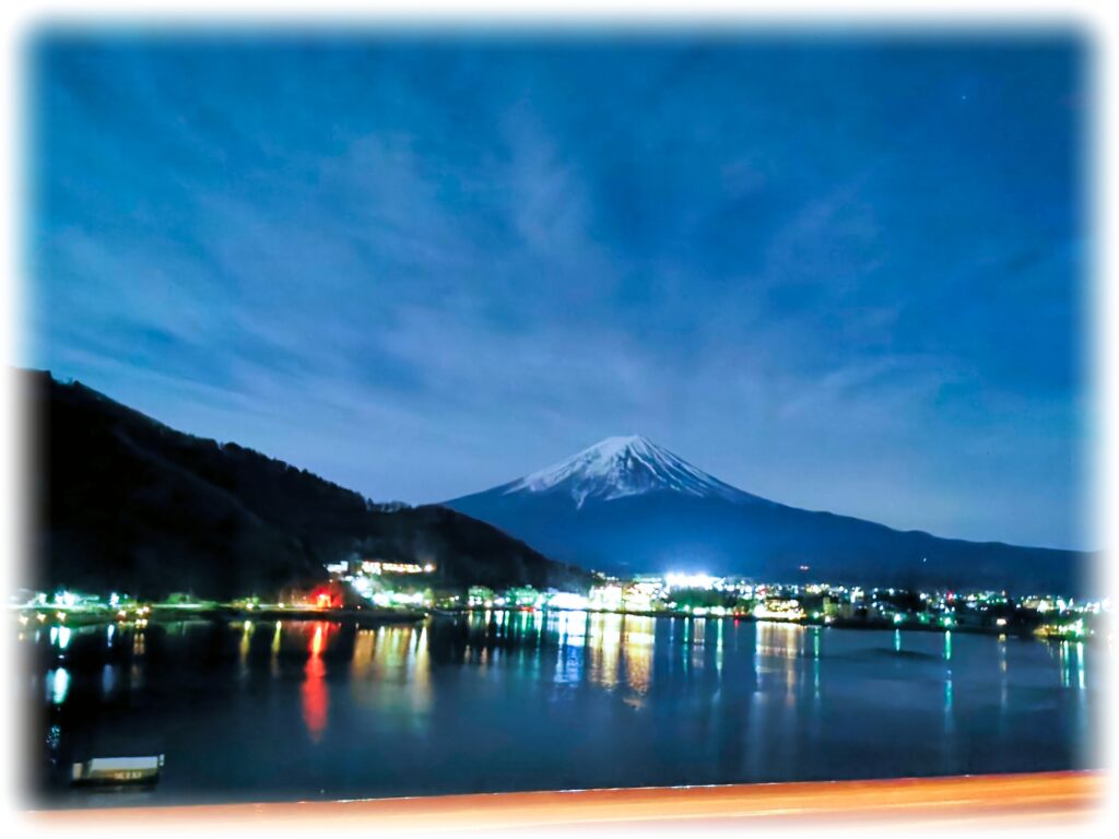 富士山・夜景