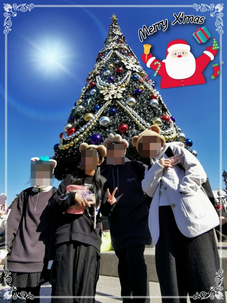 コロンビア号付近クリスマスツリー